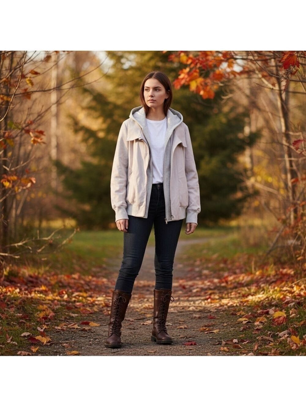 St. John Lamb Leather Jacket Size 16